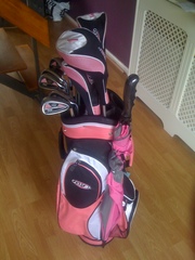 ladies golf clubs complete with bag